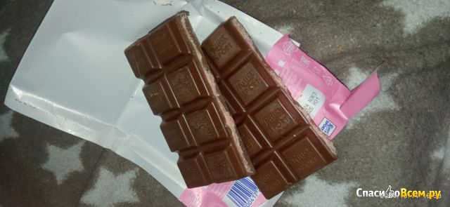 Шоколад Ritter Sport клубника с йогуртом