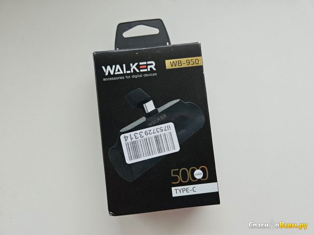 Внешний аккумулятор Walker Wb-950