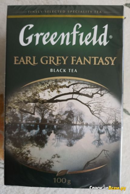 Чай черный Greenfield Earl Grey Fantasy