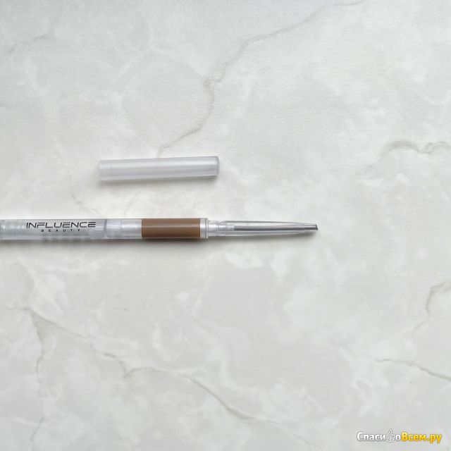 Карандаш для бровей автоматический INFLUENCE Brow Robot Automatic Brow Pencil