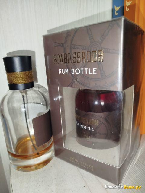 Туалетная вода "Ambassador" Rum bottle