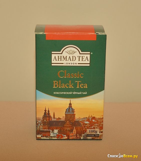 Чай черный классический листовой Ahmad Classic Black Tea