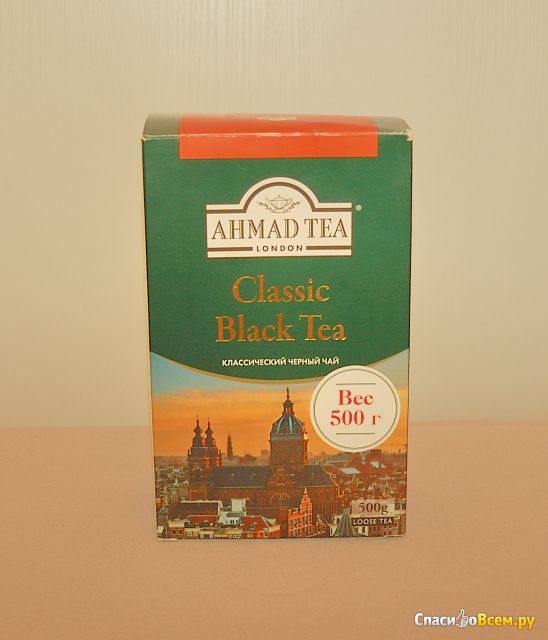 Чай черный классический листовой Ahmad Classic Black Tea