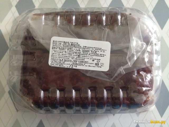 Финиковая паста AL Barakah Dates Date Paste