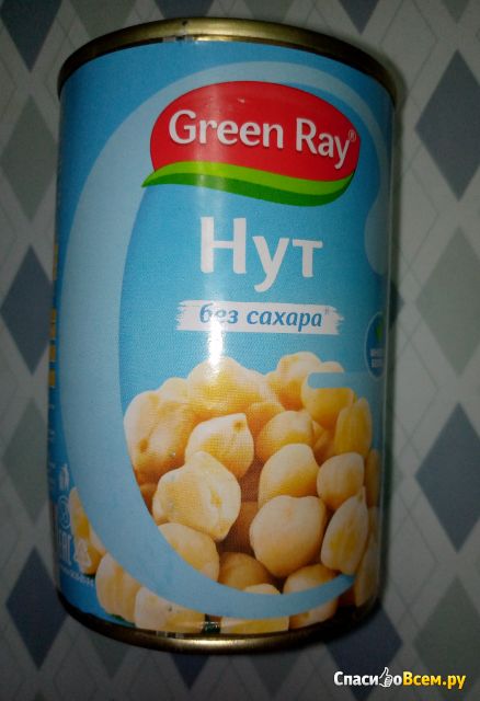 Нут green ray без сахара