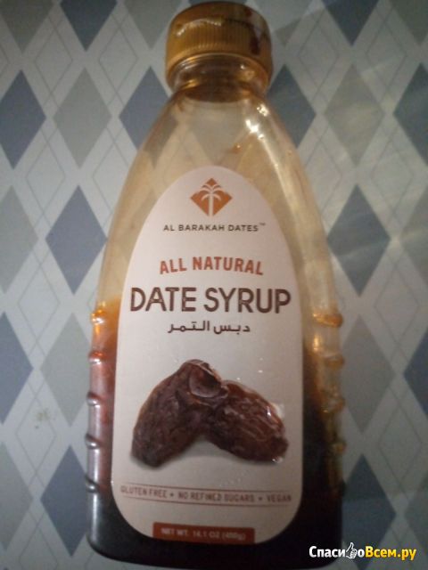 Финиковый сироп Date syrup Al barakah dates