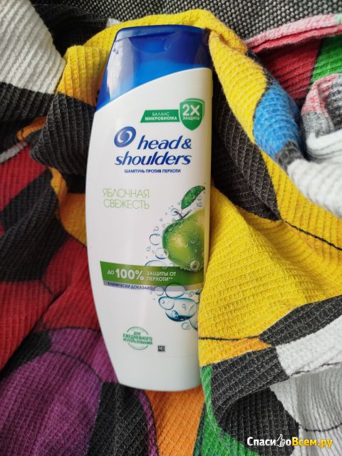 Шампунь от перхоти Head&Shoulders Серия «Яблочная свежесть»