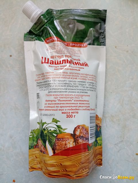 Кетчуп шашлычный "ПикниковЪ"