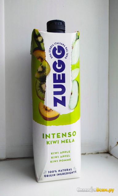 Сок Zuegg intenso kiwi mela