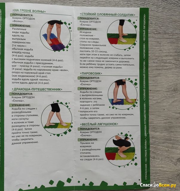 Напольное модульное покрытие Ортодон "Орто"