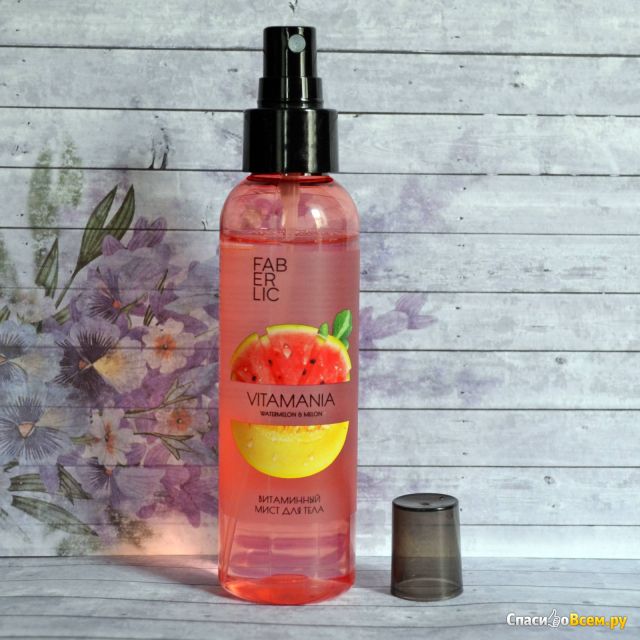 Витаминный мист для тела Faberlic Vitamania "Арбуз и дыня"