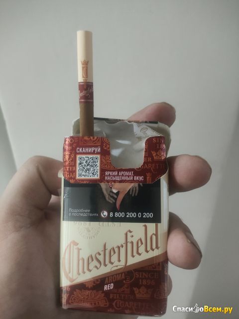 Сигареты Chesterfield Aroma Red