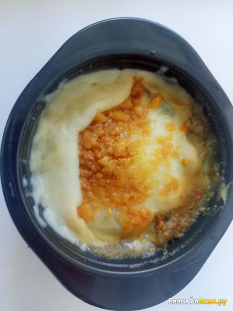 Жульен из курицы с грибами "Российская корона"