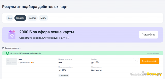 Сайт Банки.ру