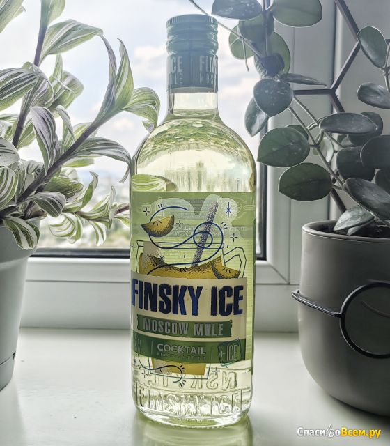 Коктейль Finsky ice Moscow mule
