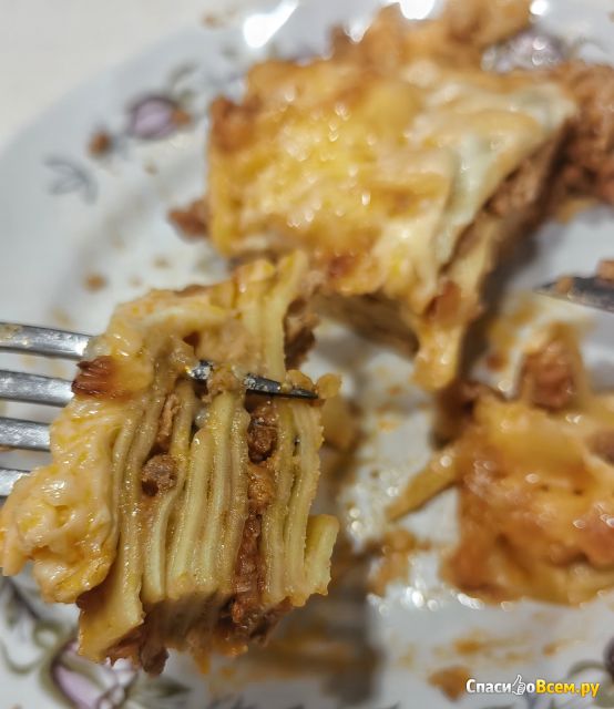 Лазанья Gusto di Roma из твердых сортов пшеницы