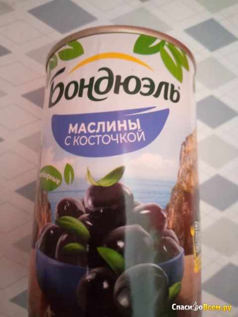 Маслины с косточкой Bonduelle