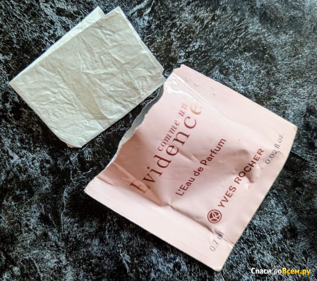 Парфюмерная вода Yves Rocher Comme une evidence l'eau