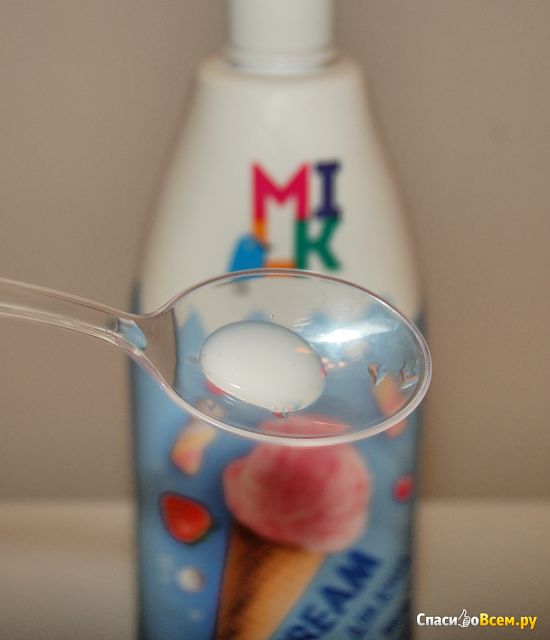 Крем-гель для душа Milk "Молоко и земляника"