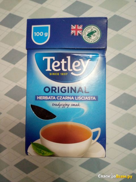 Чёрный Чай листовый Tetley Original