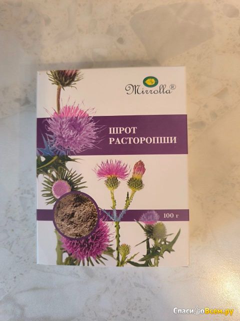Шрот расторопши "Миролла"