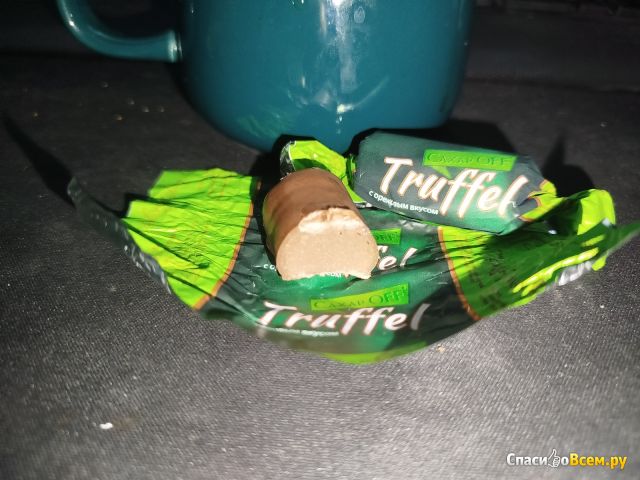 Конфеты Лаконд “Truffle” ореховый вкус» без добавления сахара