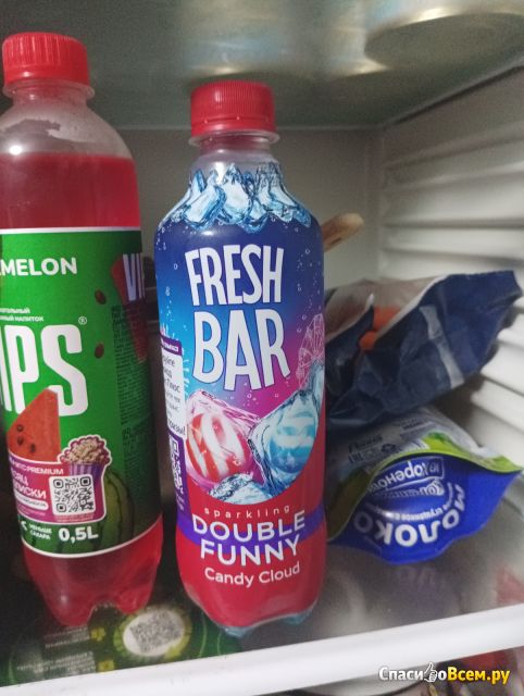 Напиток безалкогольный сильногазированный Fresh Bar Double Funny