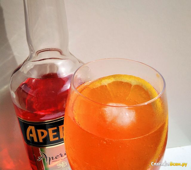 Аперитив Aperol aperitivo