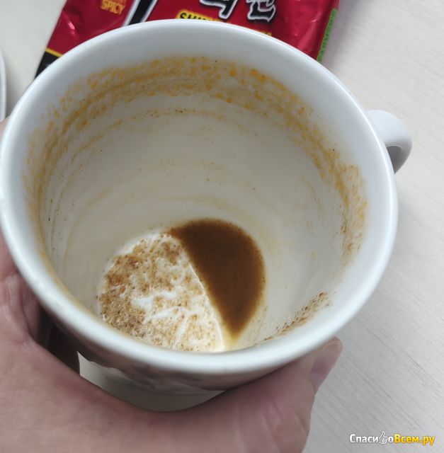 Лапша быстрого приготовления NONGSHIM Shin Ramyun noodle soup