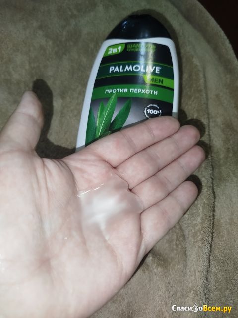 Фотография Шампунь для волос склонных к перхоти Palmolive Men "Шалфей" | отзыв покупателя Шампунь для волос склонных к перхоти Palmolive Men "Шалфей"