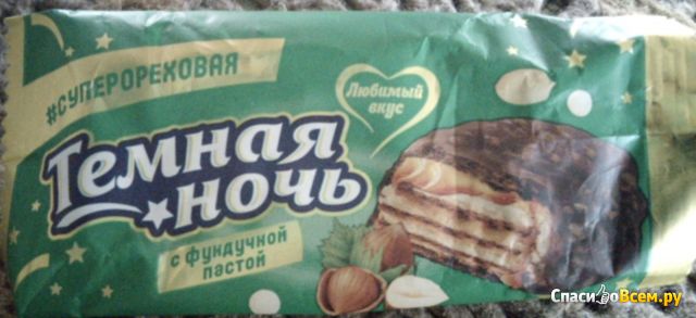 Конфеты "Десерт Темная ночь" с фундучной пастой