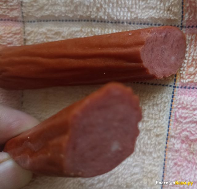 Колбаски полукопчёные чешские "Атяшево"