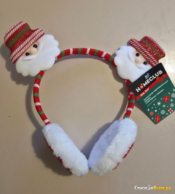 Аксессуар Homeclub карнавальный ободок "Снеговики/олени" арт.JN2107