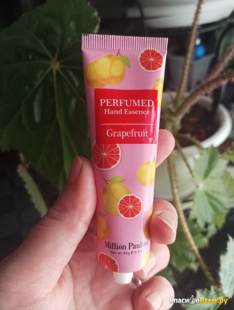 Фотография Парфюмированный крем для рук Million Pauline "Grapefruit" | отзыв покупателя Парфюмированный крем для рук Million Pauline "Grapefruit"