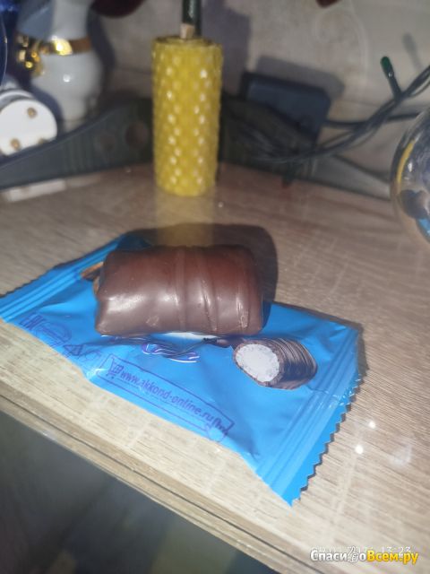 Шоколадные конфеты Акконд "Леди Ночь кокос"