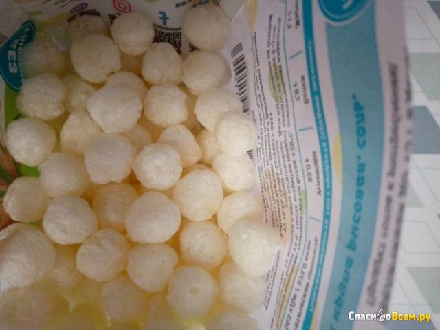 Сухие завтраки Здоровей "Рисовые шарики"