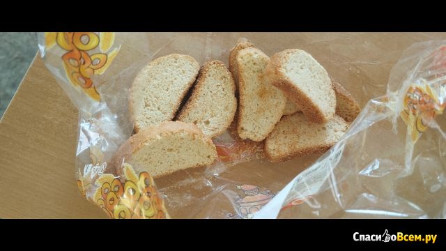 Фотография Сухари ванильные, "Чебоксарский хлебозавод √1" | отзыв покупателя Сухари ванильные, "Чебоксарский хлебозавод √1"