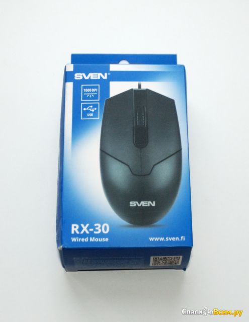 Мышь проводная Sven RX-30