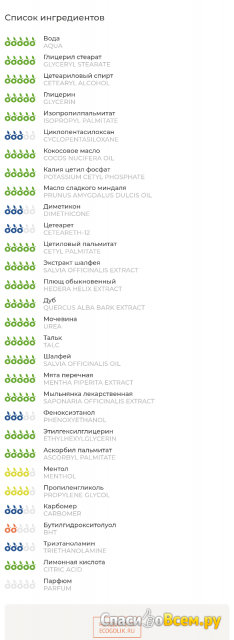 Крем для ног "Vilenta" Deo foot cream Освежающий