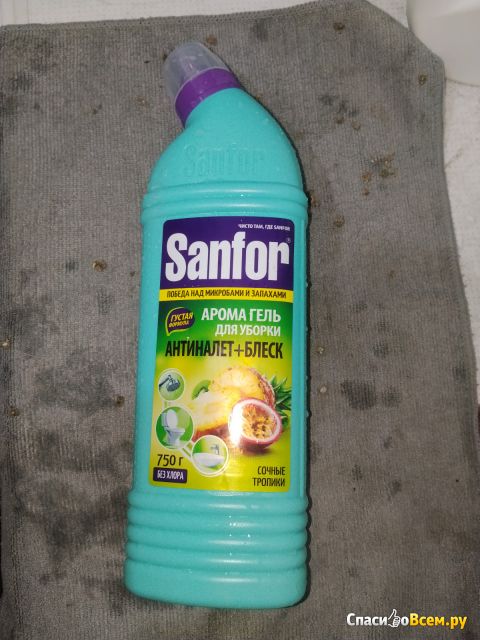 Чистящее средство Sanfor Universal гель "Сочные тропики"