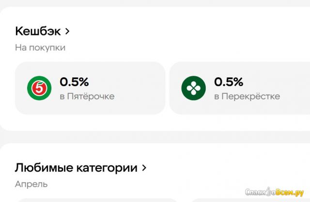 Бонусная  карта "Выручай-карта" Пятерочка