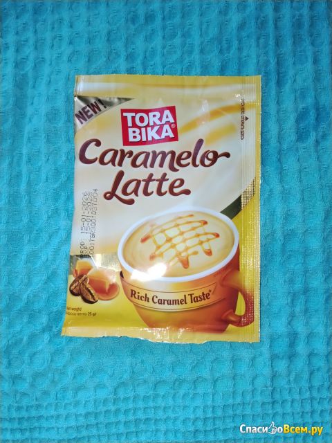 Кофейный напиток растворимый Tora bika Caramelo Latte