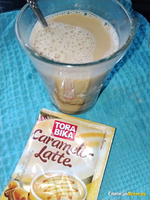 Кофейный напиток растворимый Tora bika Caramelo Latte