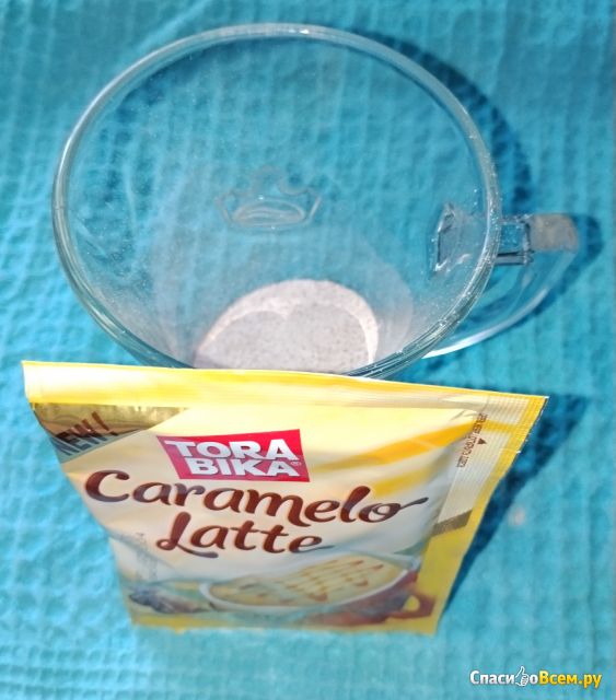Кофейный напиток растворимый Tora bika Caramelo Latte