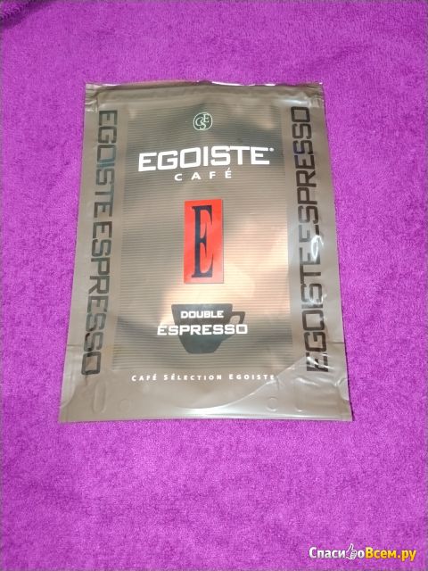 Кофе растворимый Egoiste Double Espresso