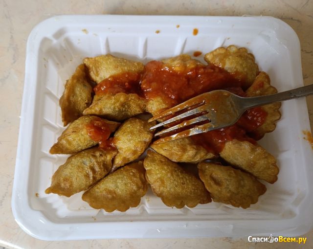 Фотография Чебупели "Горячая штучка" сочные с мясом | отзыв покупателя Чебупели "Горячая штучка" сочные с мясом