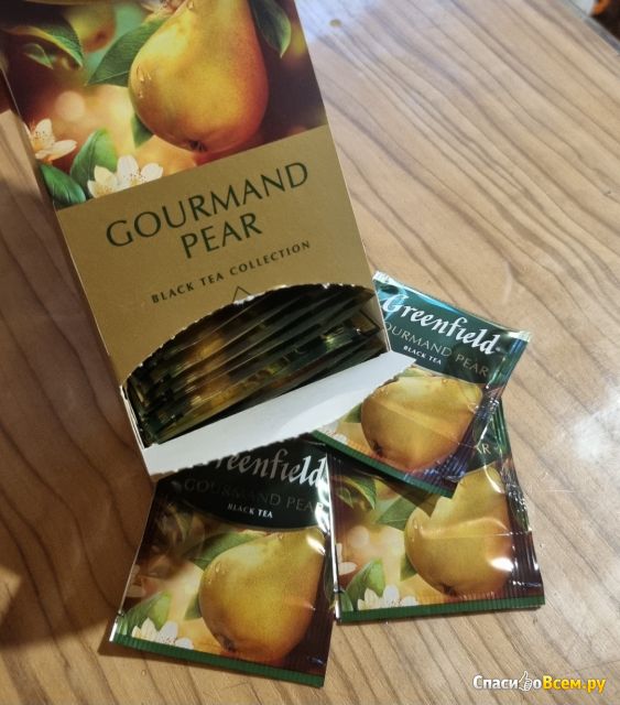 Пакетированный чай Greenfield Gourmand Pear