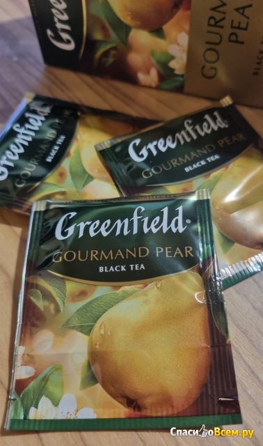 Пакетированный чай Greenfield Gourmand Pear