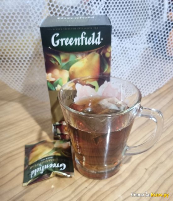 Пакетированный чай Greenfield Gourmand Pear