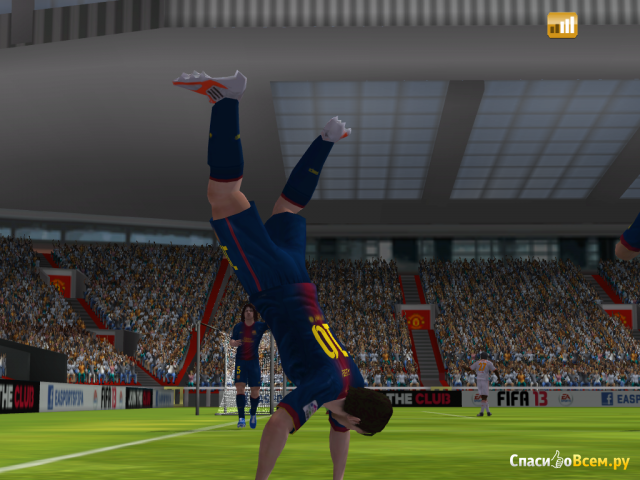 Футбольный симулятор FIFA 2013 для iPad